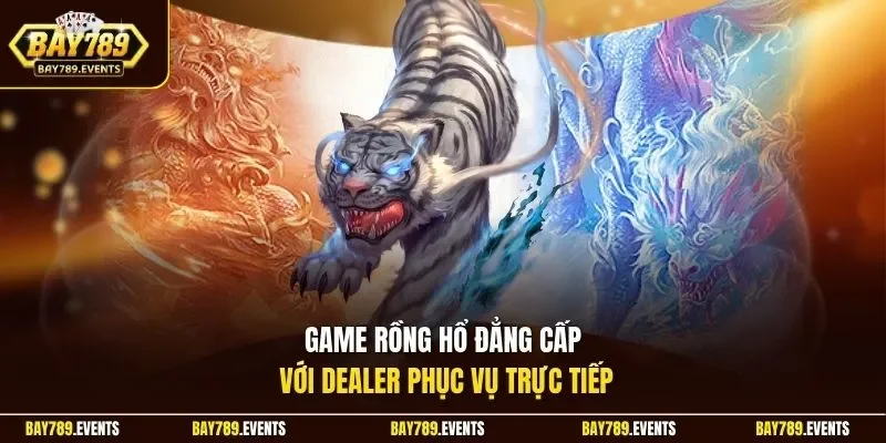 Game Rồng Hổ đẳng cấp với Dealer phục vụ trực tiếp