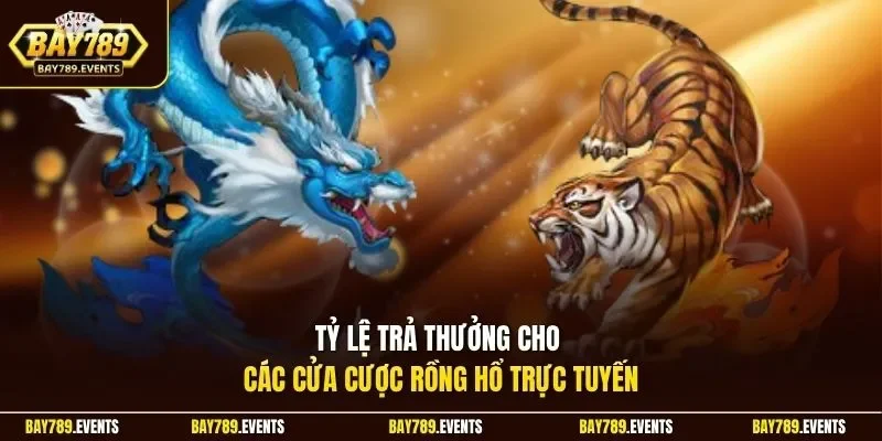 Tỷ lệ trả thưởng cho các cửa cược Rồng Hổ trực tuyến